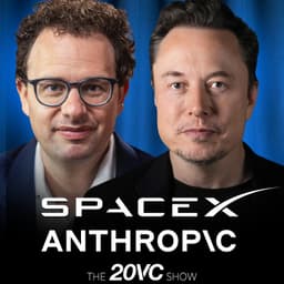 Cover art for The Twenty Minute VC (20VC): Venture Capital | Startup Funding | The Pitch: 20VC: SpaceX Soars to $2.7TRN | Anthropic's Fable Banned by US Government | Wix and Adobe Hit All-Time Lows | Mistral Raising at $20BN and The Case for Sovereign Models | Fin Acquired by Salesforce for $3.6BN